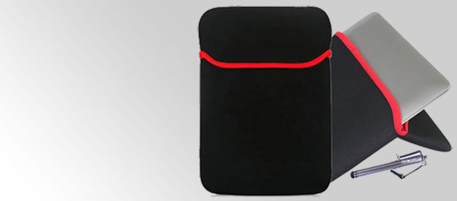 Included Protective Sleeve and Stylus Pen