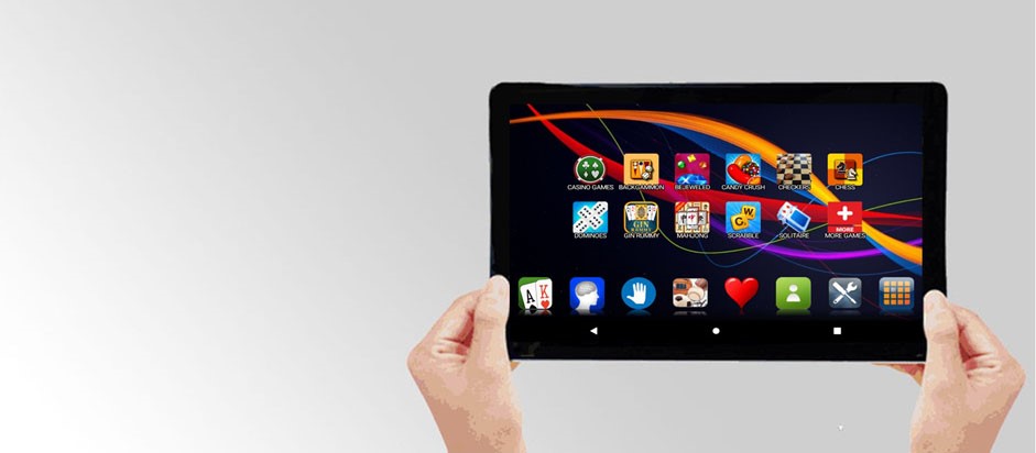 Single Touch, Large Icons and Text for Senior Tablet PC